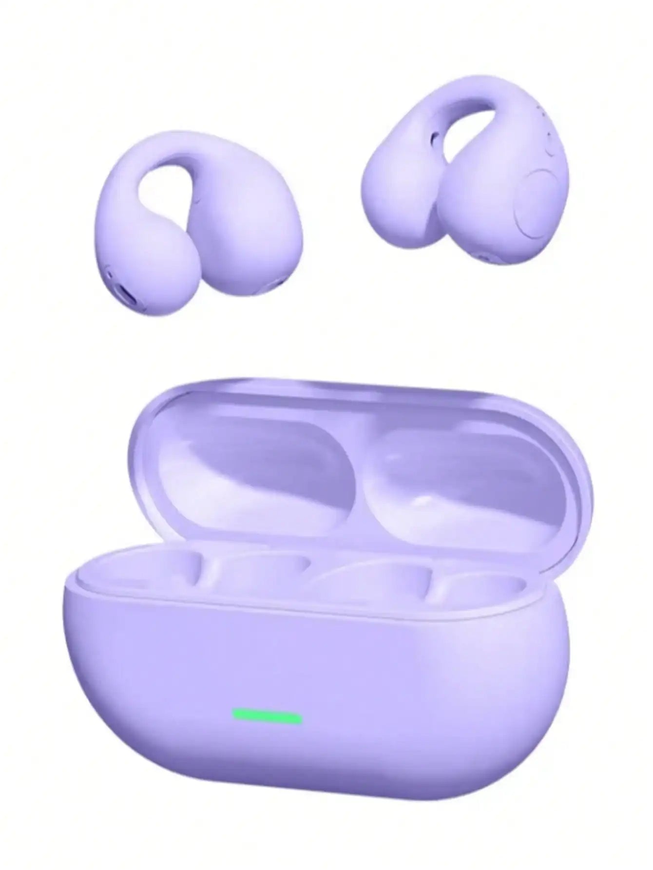 Bluetooth Headset T75 Wireless Air Conduction Headphones Clip Ear Music Noise Canceling HD Call Sports Gaming Earphone