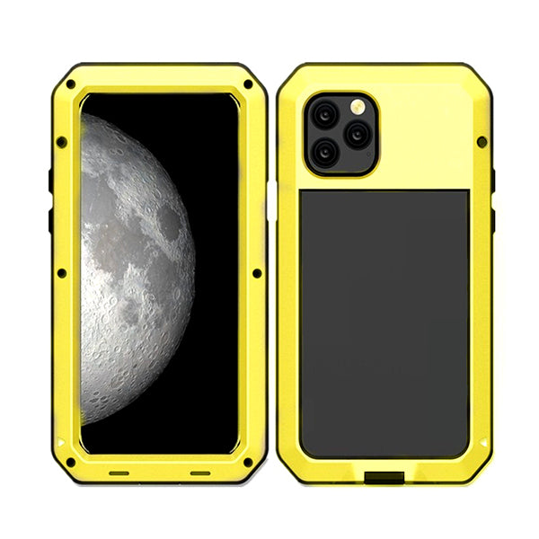  iPhone 11 Pro Max Gorilla Glas Handyh¨¹lle Doom Armor Case Sto?festes Staubdichtes Metall Aluminium