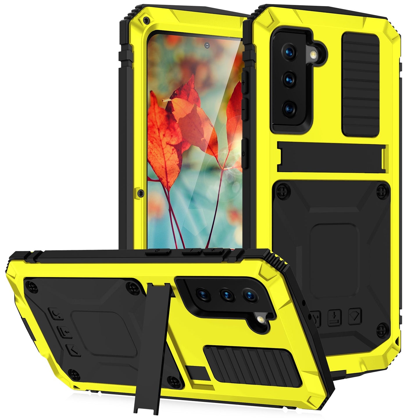Luxury Samsung Galaxy S21 Plus Heavy Duty Case S21 Ultra FE Milit?ry Grade Rugged Armor Shockproof 360 Full Cover Camera Protection