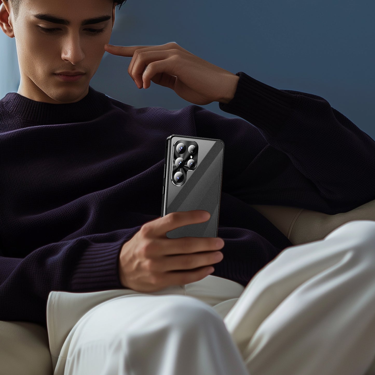Luxuriöse Anti-peep Handyhülle Samsung Galaxy S26 Ultra S25 Plus S24 23 Doppelseitige Gehärtete Glas Hülle Metall Magnet Privatsphäre Schutzhülle Objektivschutz 360 Grad