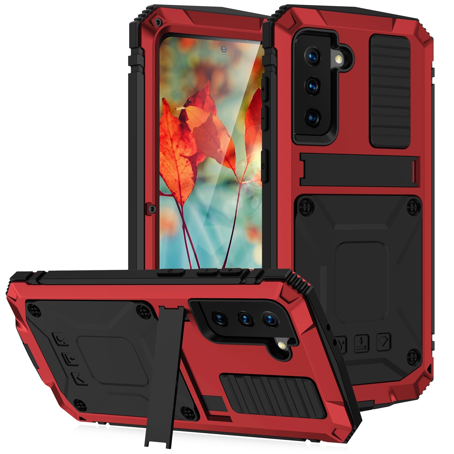 Luxury Samsung Galaxy S21 Plus Heavy Duty Case S21 Ultra FE Milit?ry Grade Rugged Armor Shockproof 360 Full Cover Camera Protection