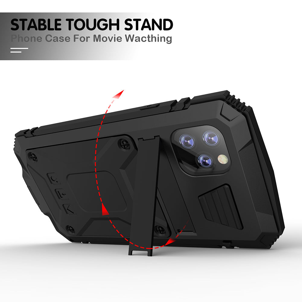 Apple iPhone 11 Pro Max Milit?r Schutzh¨¹lle Robuste R¨¹stung Sto?fest St?nder Case 360-Grad Vollabdeckung