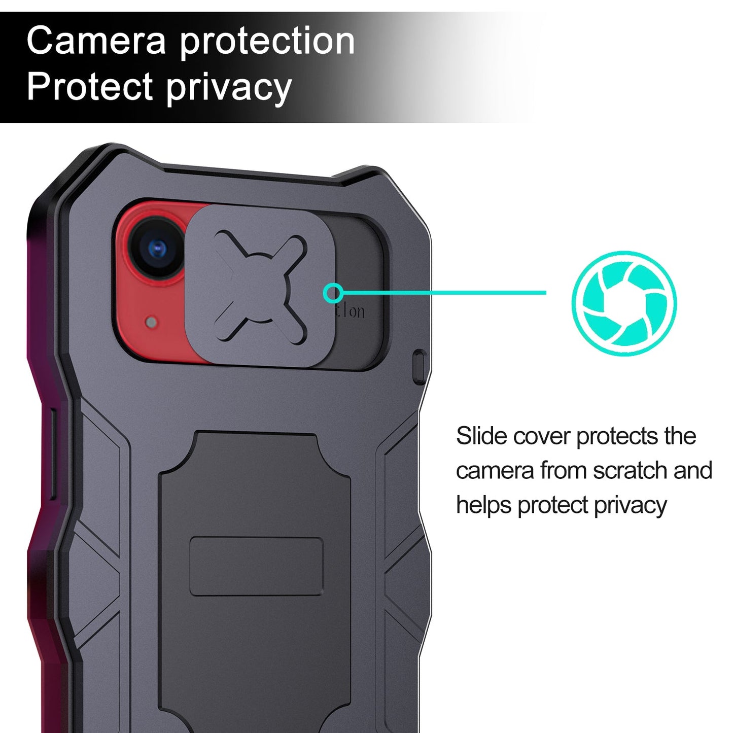 Apple iPhone 13 Pro Max Milit?r Handyh¨¹lle 12 Pro Rugged Armor Case Sto?stange Metall Gleiten Kameraschutz St?nder