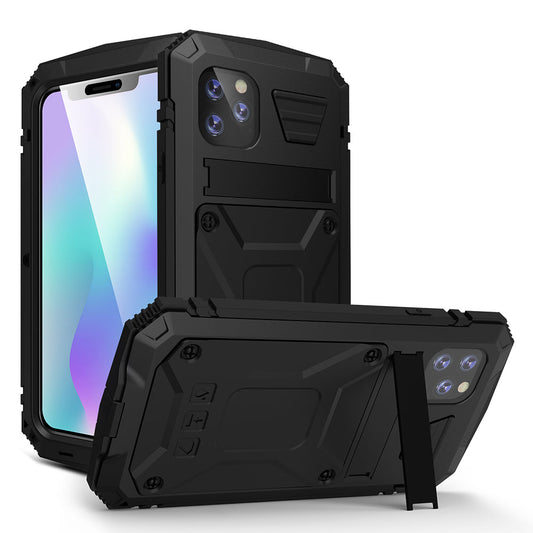 Apple iPhone 11 Pro Max Milit?r Schutzh¨¹lle Robuste R¨¹stung Sto?fest St?nder Case 360-Grad Vollabdeckung
