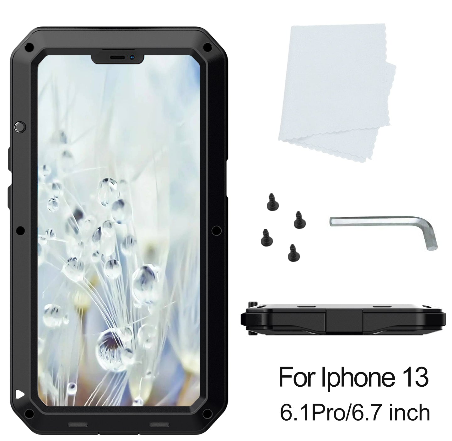 Outdoor iPhone 14 Pro Max Gorilla H¨¹lle Metall R¨¹stung Bumper Apple 14 Plus Tank Sto?fest 360 Ganzk?rper Schutzh¨¹lle