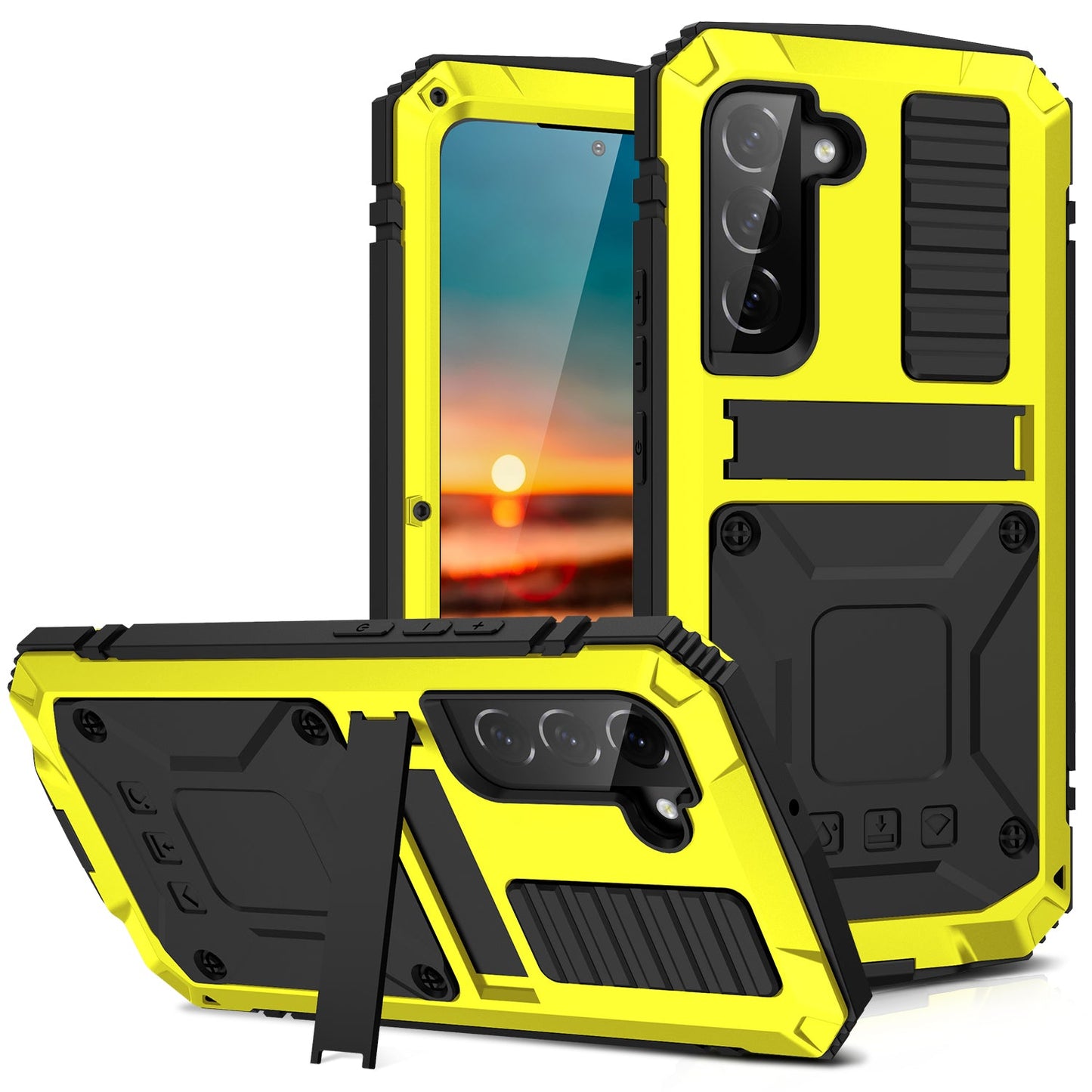 Milit?r H¨¹lle Samsung Galaxy S22 Heavy Duty Case S22 Plus Ultra Robuste R¨¹stung in Sto?fest 360 Full Tough Cover Kamera schutz