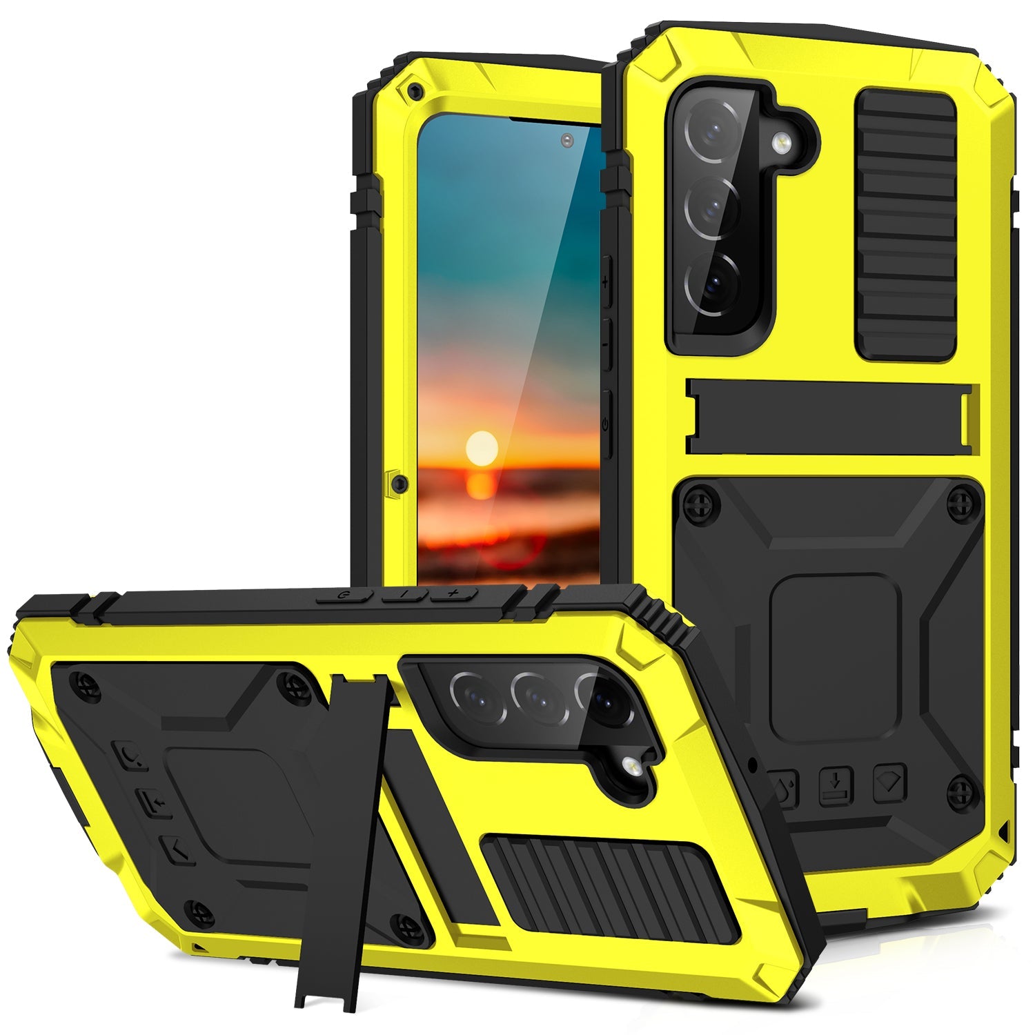 Milit?r H¨¹lle Samsung Galaxy S22 Heavy Duty Case S22 Plus Ultra Robuste R¨¹stung in Sto?fest 360 Full Tough Cover Kamera schutz