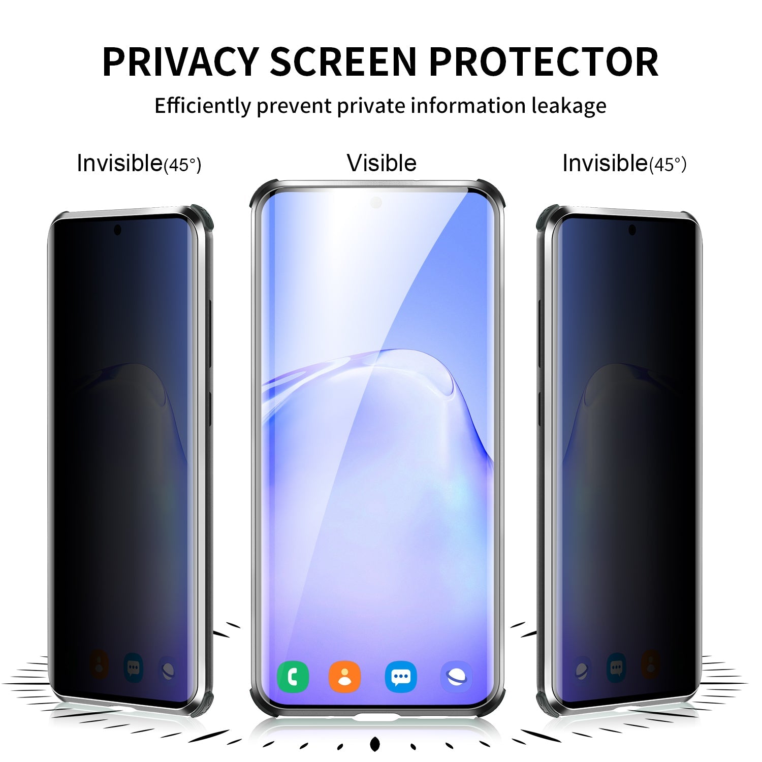 Anti-Peep H¨¹lle Samsung Galaxy S20 Plus Ultra Magnetische Adsorption Privacy Case Doppelseitige Temperglas
