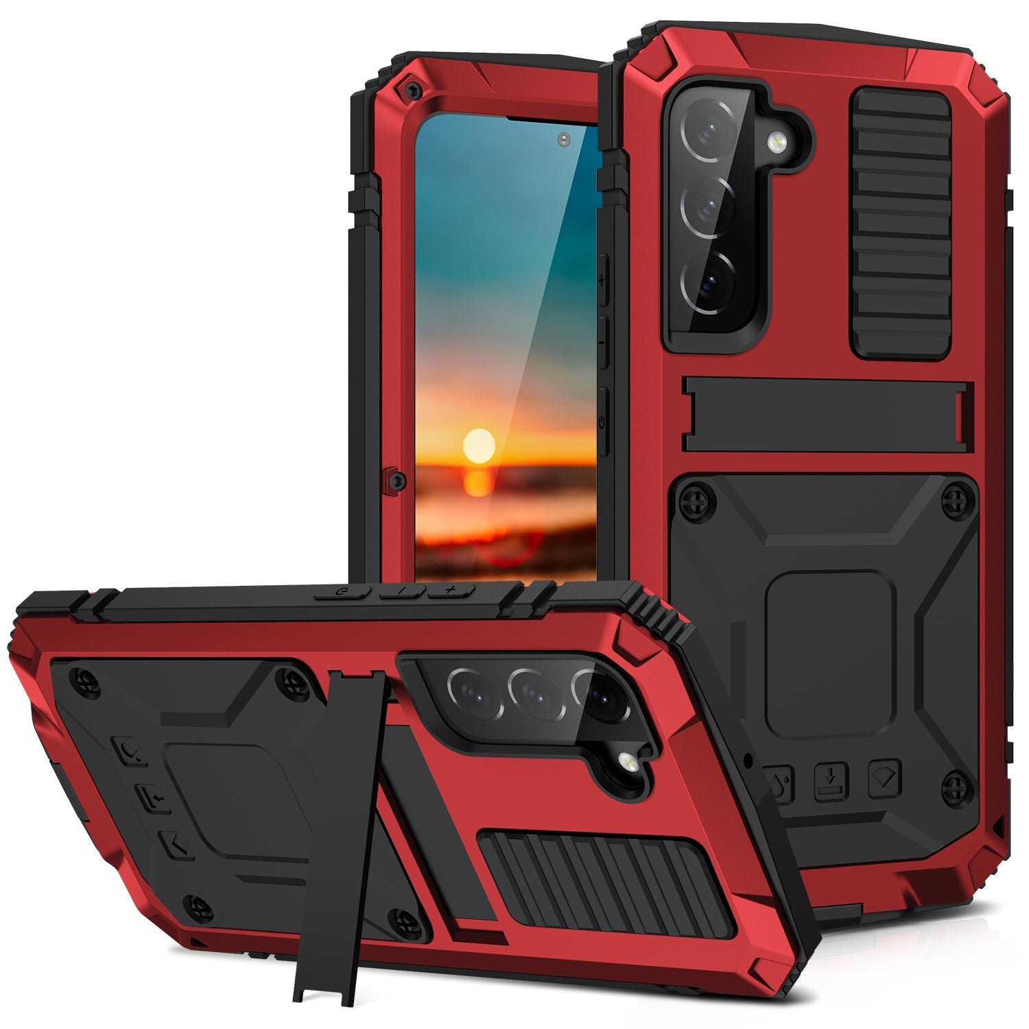 Milit?r H¨¹lle Samsung Galaxy S22 Heavy Duty Case S22 Plus Ultra Robuste R¨¹stung in Sto?fest 360 Full Tough Cover Kamera schutz