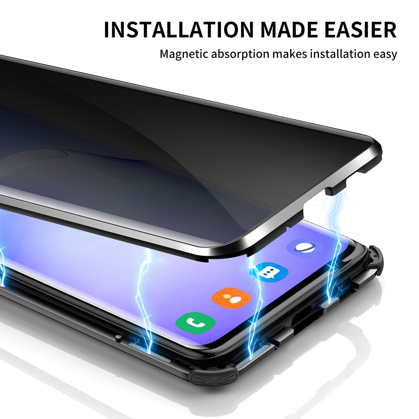 Anti-Peep H¨¹lle Samsung Galaxy S20 Plus Ultra Magnetische Adsorption Privacy Case Doppelseitige Temperglas