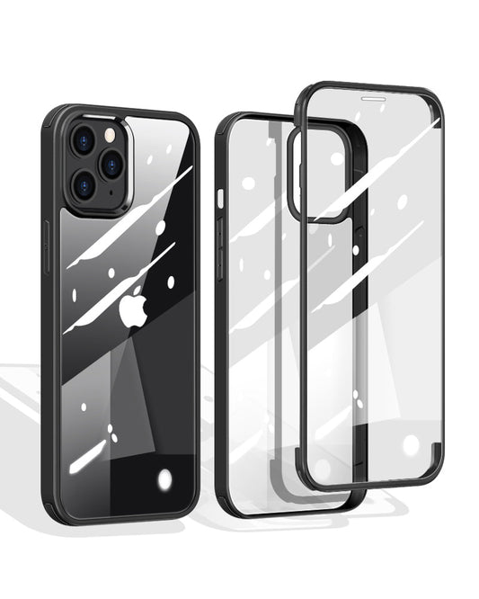 iPhone 13 Pro Max Silikon H¨¹lle Doppelseitige geh?rtete Glas Apple 13 Mini 360 Ganzk?rper Display Schutzh¨¹lle