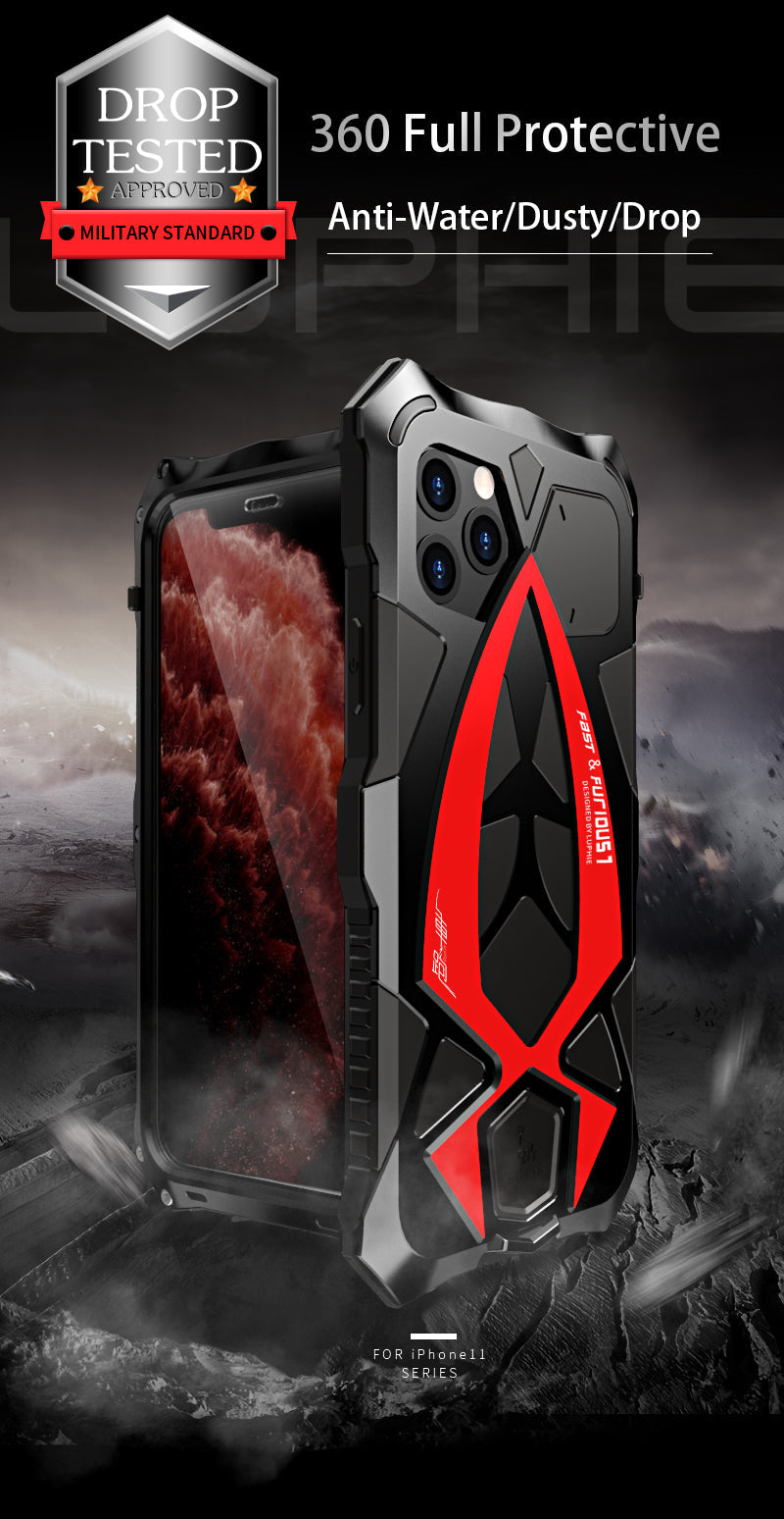 iPhone 12 Pro Max Coole H¨¹lle Rennauto Apple 12 Handy Tough Case Cover Schwerlast Metall R¨¹stungssto?stange