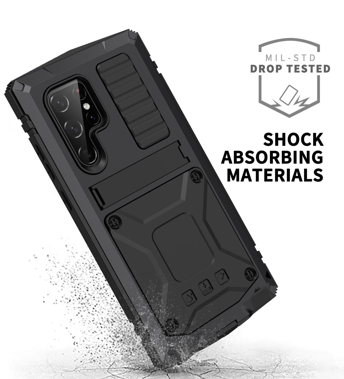 Milit?r H¨¹lle Samsung Galaxy S22 Heavy Duty Case S22 Plus Ultra Robuste R¨¹stung in Sto?fest 360 Full Tough Cover Kamera schutz