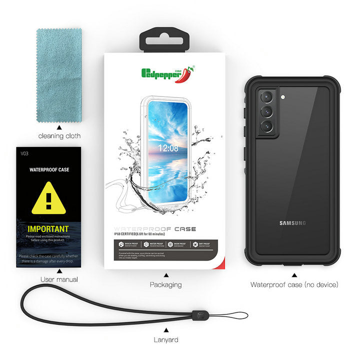 IP68 wasserdichte Samsung S22 Ultra H¨¹lle Galaxy S22 Plus Case 360 Ganzk?rperabdeckung
