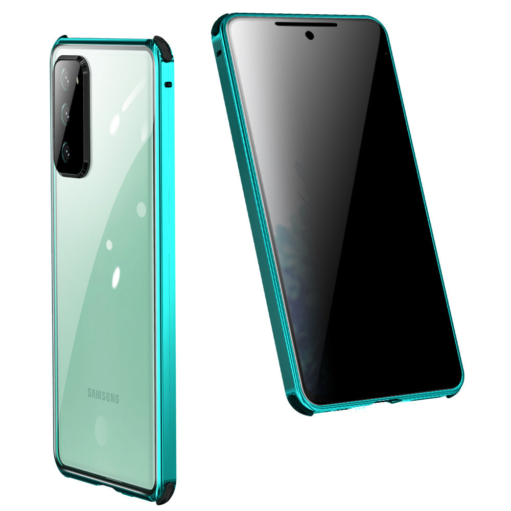 Anti-Peep Samsung Galaxy S20 FE Privatsph?re Handy h¨¹lle Magnetische Adsorption Case Kameraschutz Doppelseitiges Temperglas
