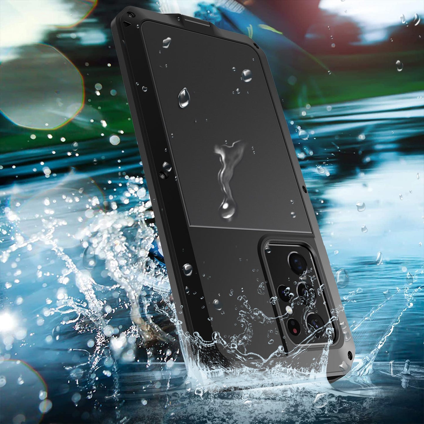 Outdoor Samsung S21 Gorilla H¨¹lle Doom Armor S21 Ultra Plus Metall Aluminium Heavy Duty Case Sto?fester Sto?f?nger 