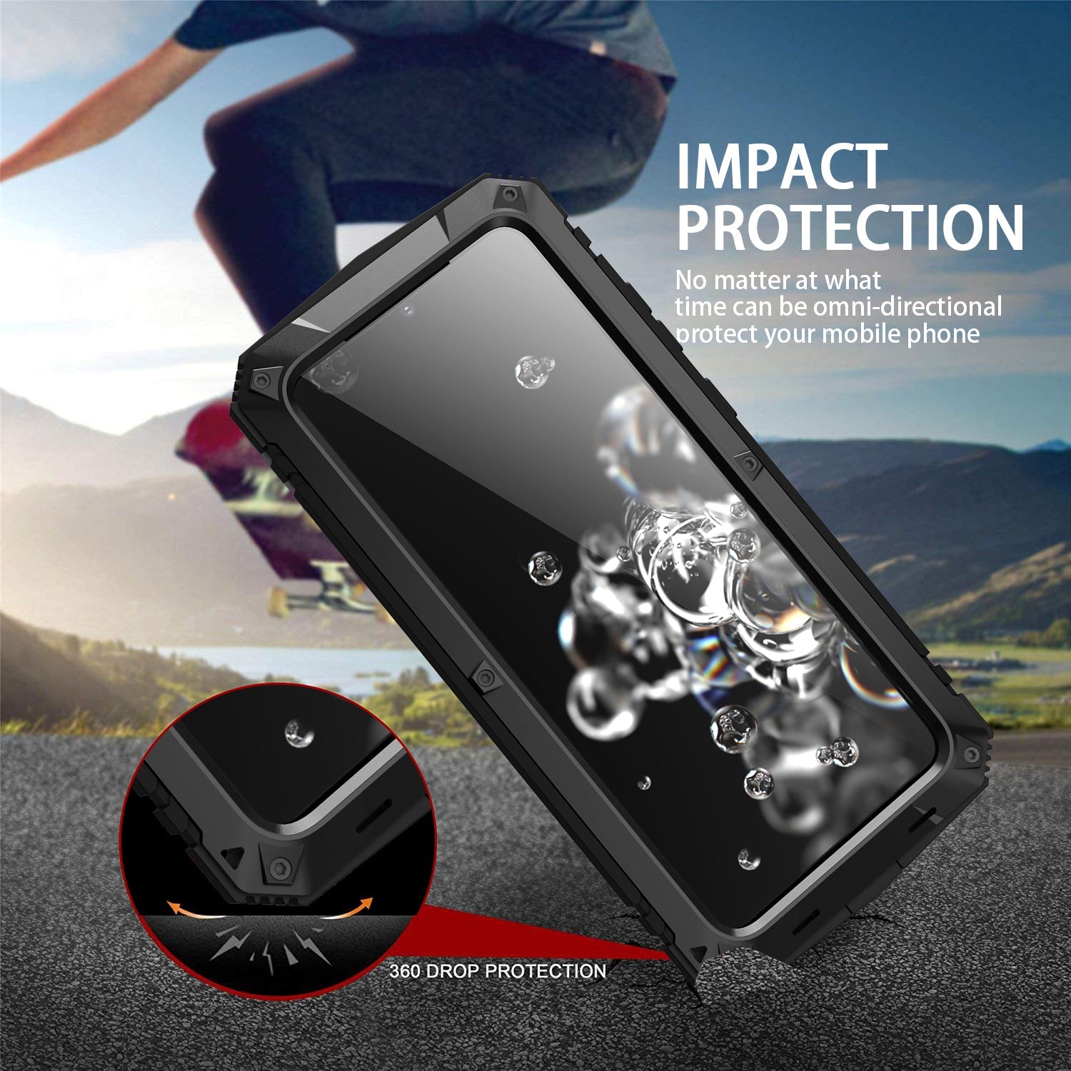 Milit?r Samsung Galaxy S20 Plus Handyh¨¹lle Schwerlast Geh?use Ultra Robuste R¨¹stung Sto?fester Case St?nder 360 Grad Kameraschutz