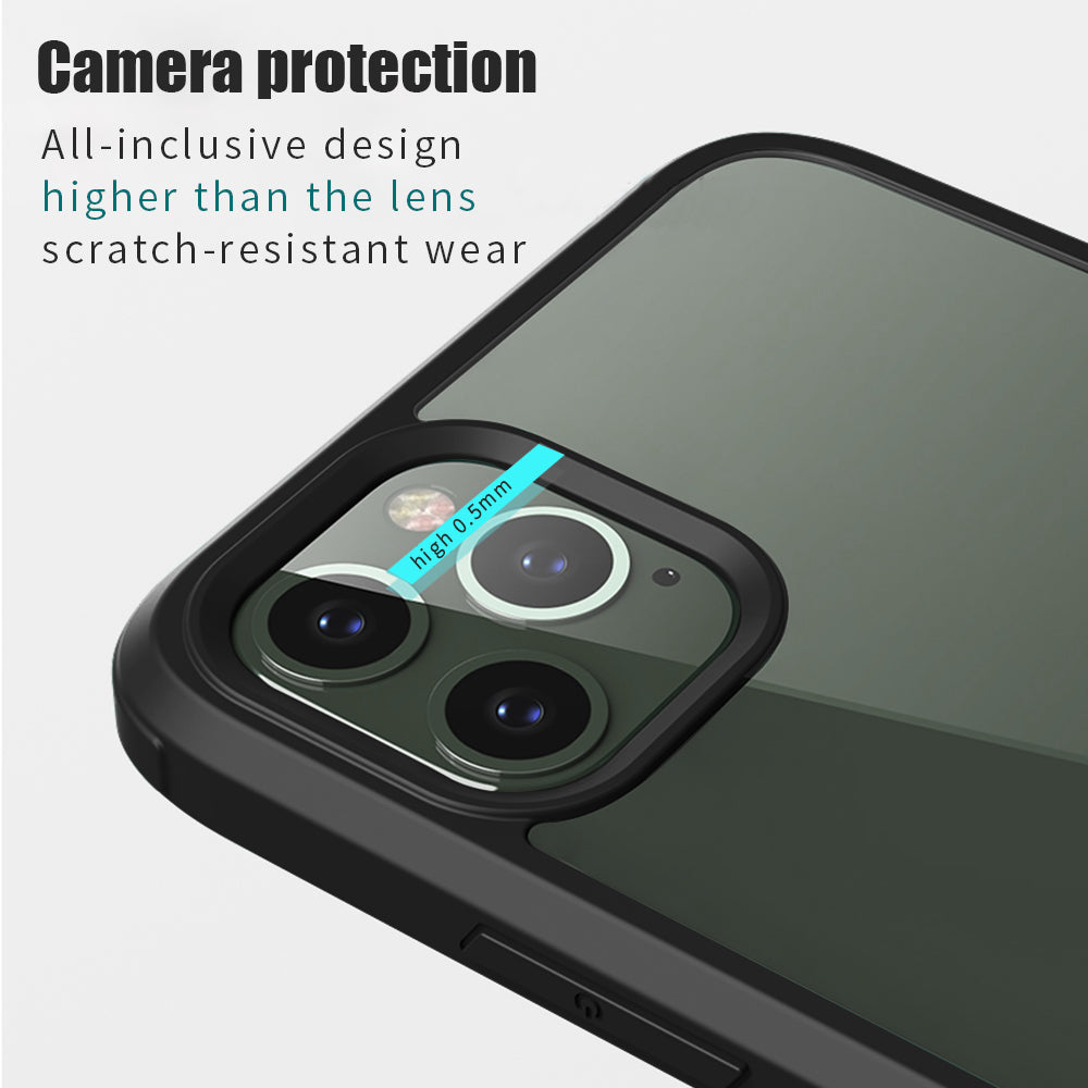 Apple iPhone 11 Pro Max Silikon H¨¹lle Doppelseitige Geh?rtete Glas abdeckung 360 Ganzk?rper Displayschutzfolie