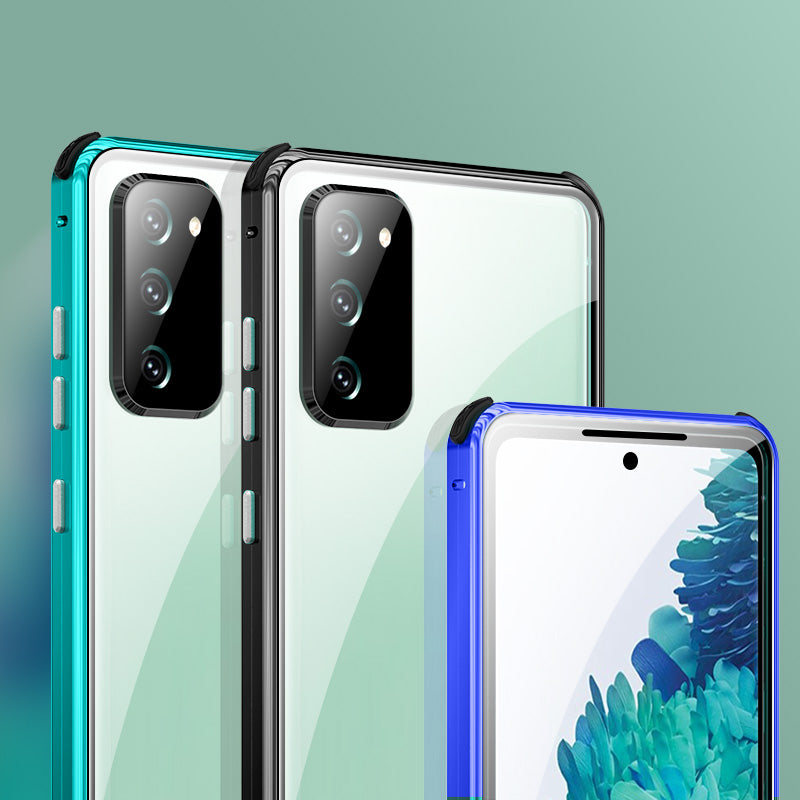 Anti-Peep Samsung Galaxy Note 20 Ultra Privatsph?re Handy h¨¹lle Magnetische Adsorption Case Kameraschutz Doppelseitiges Temperglas