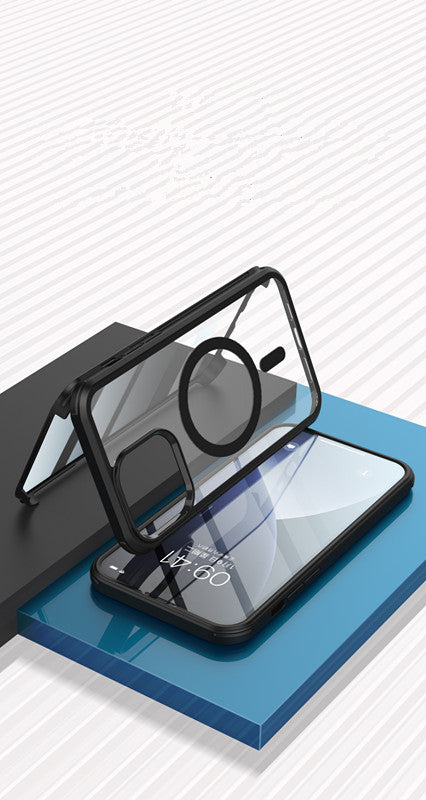 Apple Silicone Case iPhone 14 Pro Max Double Sided Tempered Glass Cover 14 Plus 360 Full-Body Screen Camera Protector