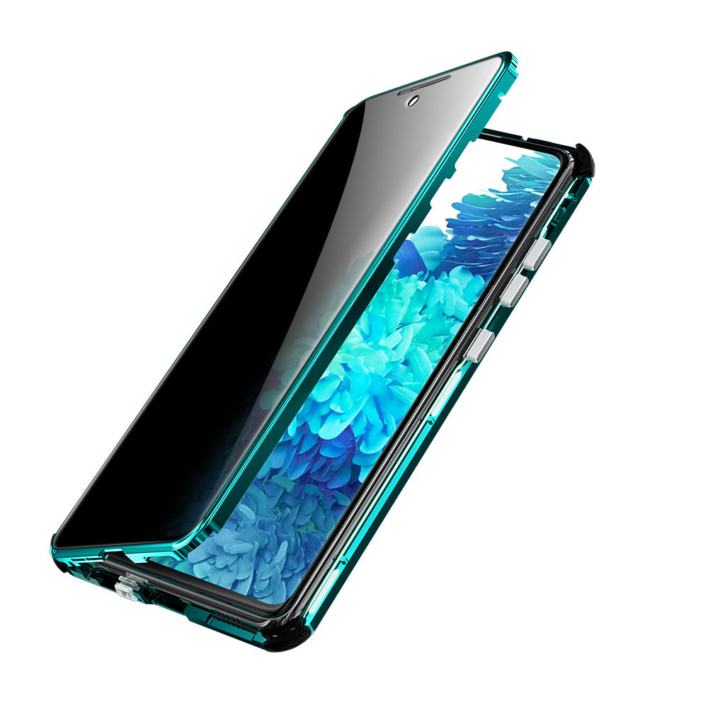 Anti-Peep Samsung Galaxy S20 FE Privatsph?re Handy h¨¹lle Magnetische Adsorption Case Kameraschutz Doppelseitiges Temperglas