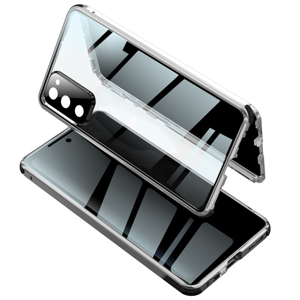 Anti-Peep Samsung Galaxy S20 FE Privatsph?re Handy h¨¹lle Magnetische Adsorption Case Kameraschutz Doppelseitiges Temperglas