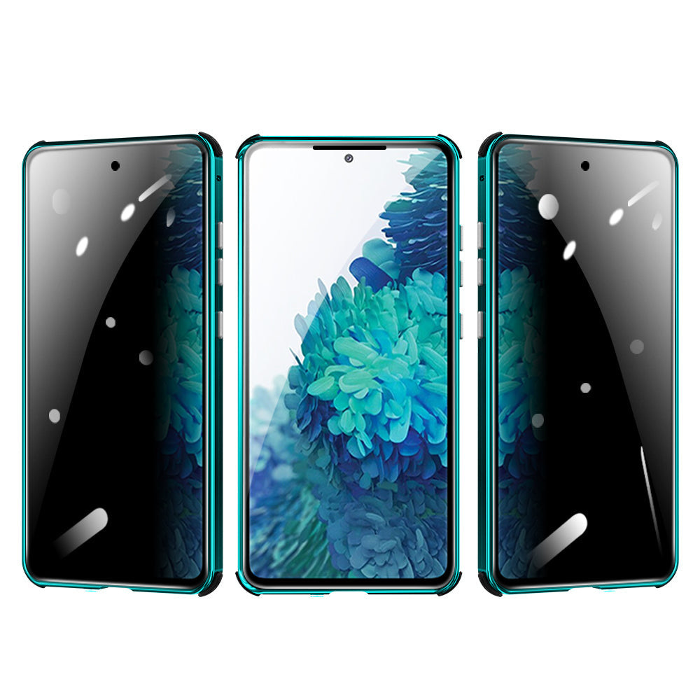 Anti-Peep Samsung Galaxy S20 FE Privatsph?re Handy h¨¹lle Magnetische Adsorption Case Kameraschutz Doppelseitiges Temperglas