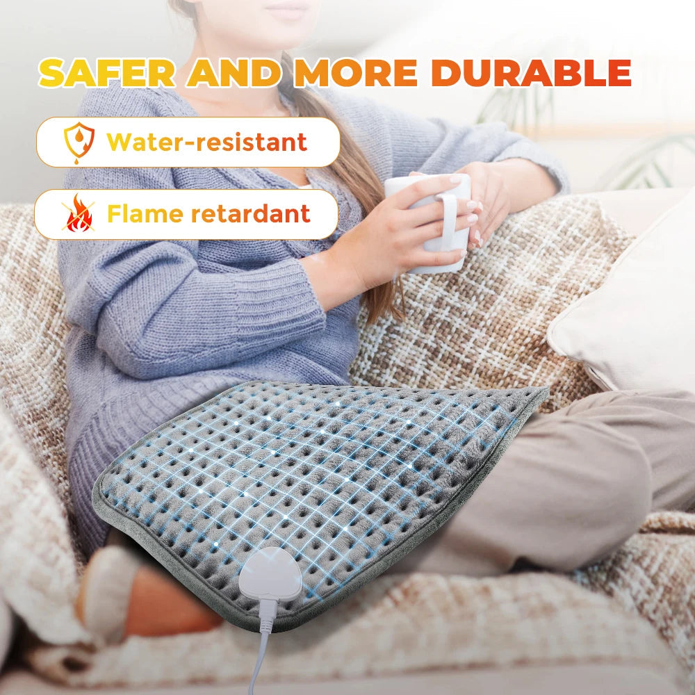 Electric Heating Blanket 58*29CM Heated Mat Thermal Electro Sheet Pad for Bed Sofa Winter Warmer Home Use-ShoptAI	