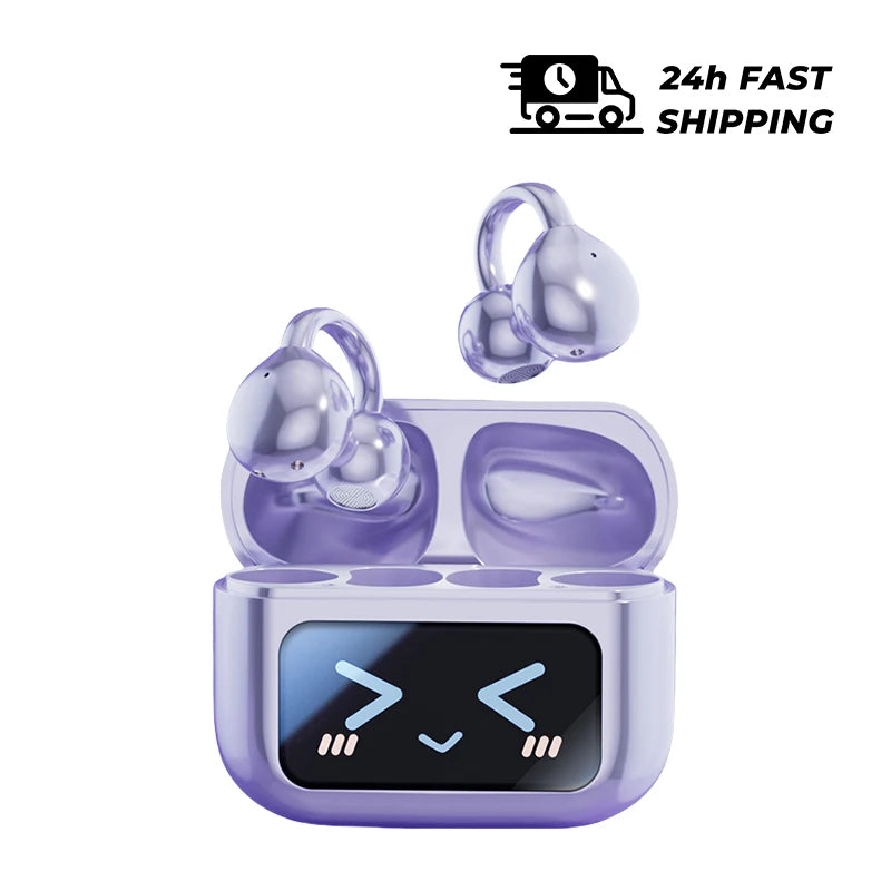 Wireless Bluetooth Earphone 144 Languages Real-Time AI Translation Headphones Touch Screen HiFi Audio Earbuds Sports Games Headset	