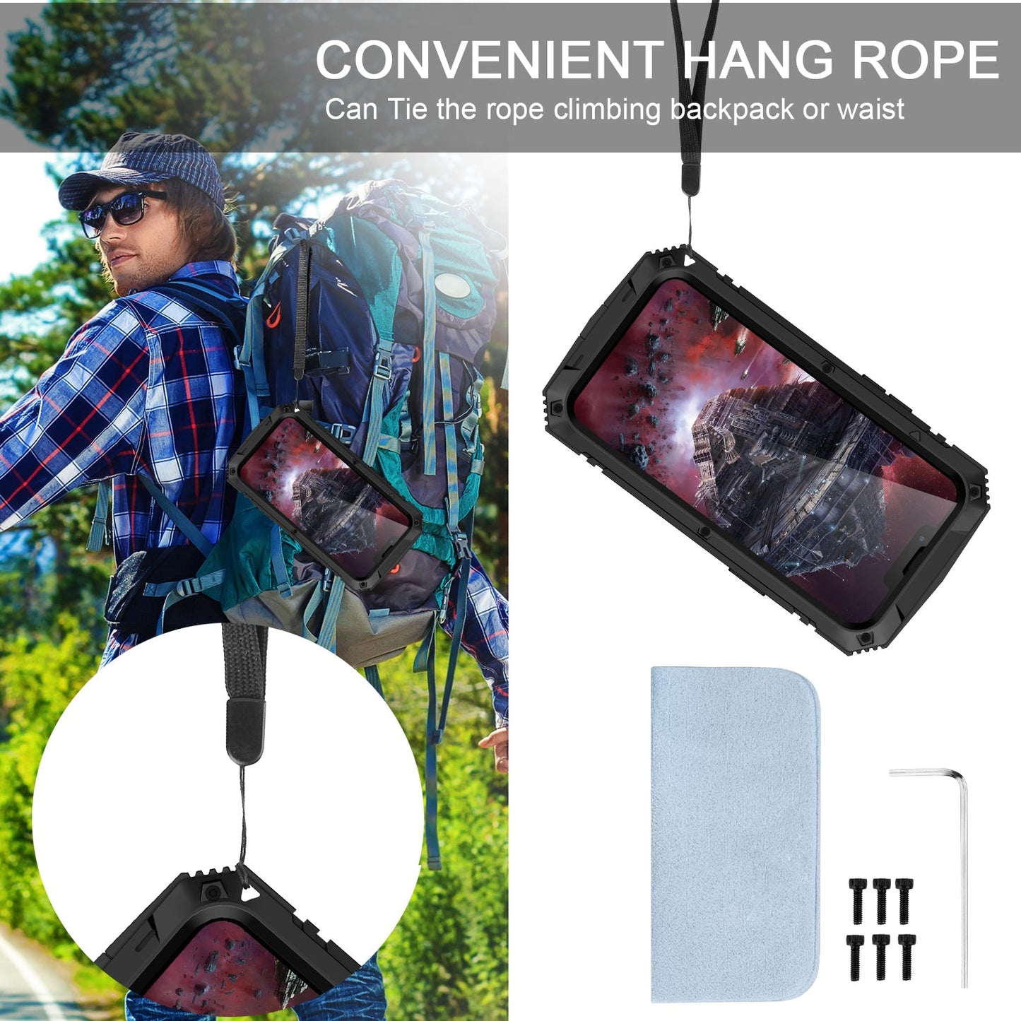 iPhone 13 Pro Max Milit?r Qualit?t H¨¹lle Kameraschutz Robuste R¨¹stung in Sto?fest Heavy Duty 360 Full Cover