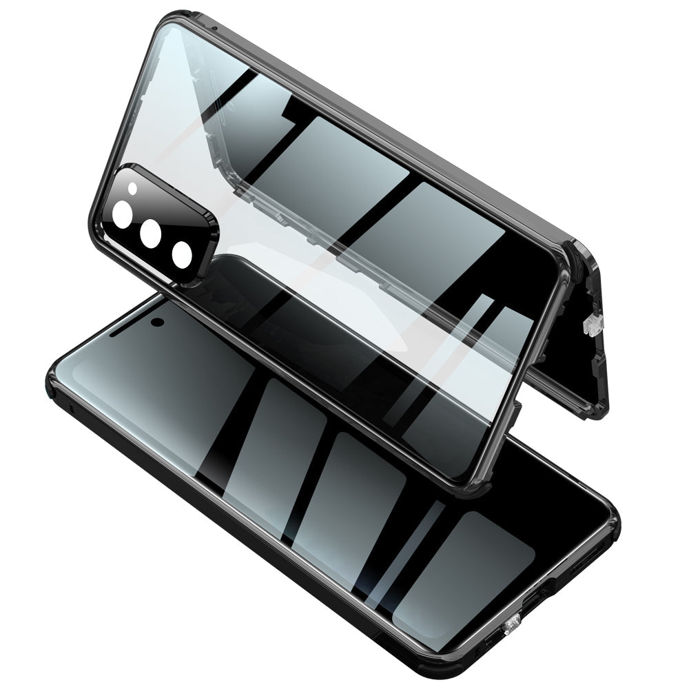 Anti-Peep Samsung Galaxy S20 FE Privatsph?re Handy h¨¹lle Magnetische Adsorption Case Kameraschutz Doppelseitiges Temperglas