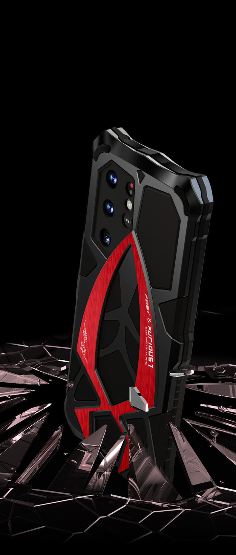 Cool Case Samsung S21 Ultra Race Car Fashion Heavy Duty Metal Armor Tough Cover For Galaxy S21 Plus S21 FE A72 A52 A52S Phone
