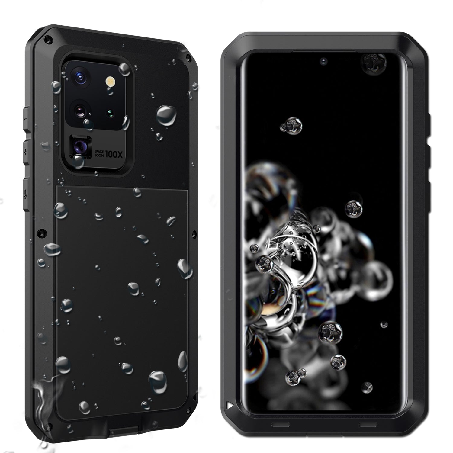 Luxury Samsung S20 Ultra Doom Armor Case S20 Plus Metal Aluminum Heavy Duty Shockproof Bumper 360 Full Body Cover