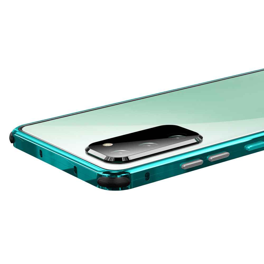 Anti-Peep Samsung Galaxy S20 FE Privatsph?re Handy h¨¹lle Magnetische Adsorption Case Kameraschutz Doppelseitiges Temperglas