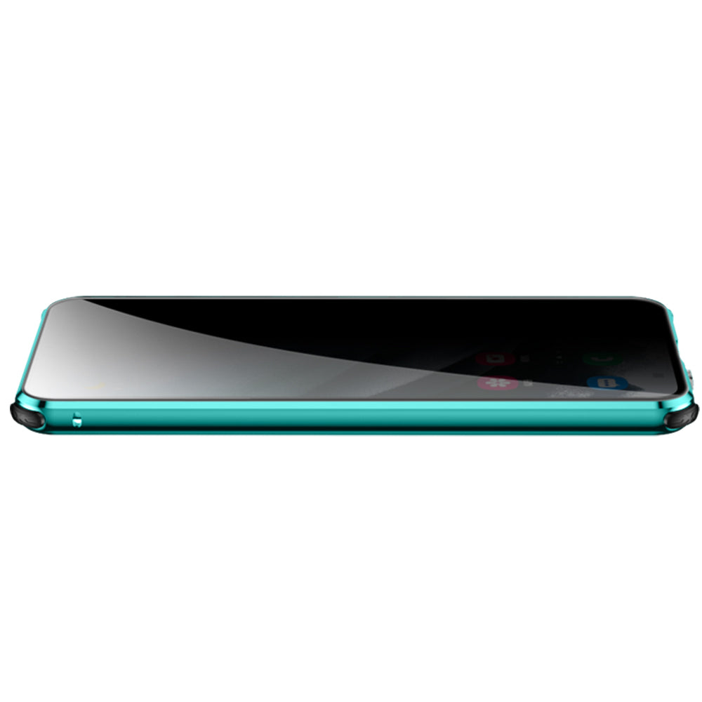 Anti-Spy Case Samsung  S21 Plus Ultra Magnetic Adsorption Privacy Protect Cover Two Sided Temper Glass
