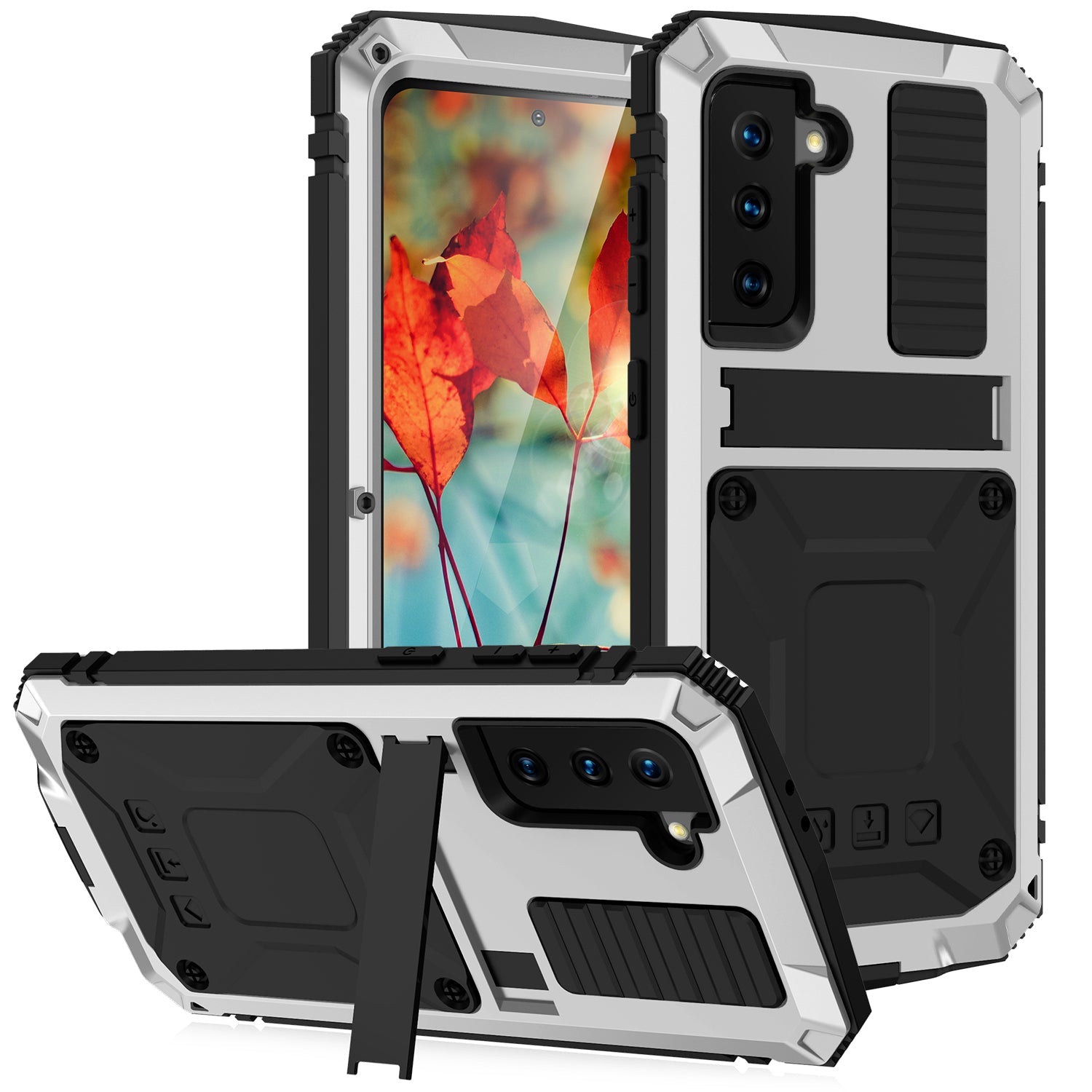 Luxury Samsung Galaxy S21 Plus Heavy Duty Case S21 Ultra FE Milit?ry Grade Rugged Armor Shockproof 360 Full Cover Camera Protection