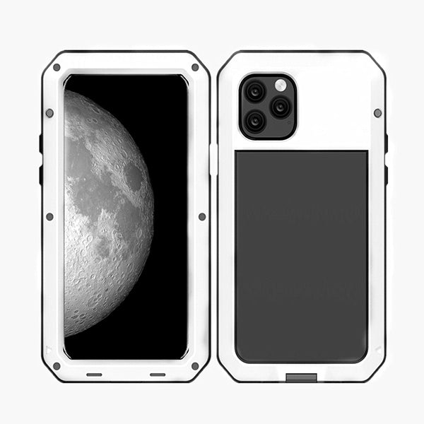  iPhone 11 Pro Max Gorilla Glas Handyh¨¹lle Doom Armor Case Sto?festes Staubdichtes Metall Aluminium