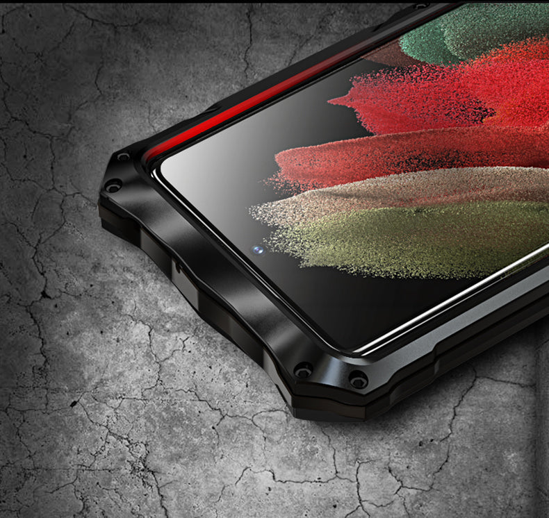 Cool Case Samsung S21 Ultra Race Car Fashion Heavy Duty Metal Armor Tough Cover For Galaxy S21 Plus S21 FE A72 A52 A52S Phone