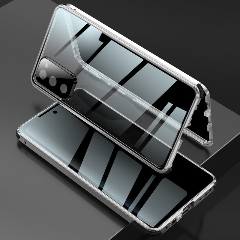 Anti-Peep Samsung Galaxy S20 FE Privatsph?re Handy h¨¹lle Magnetische Adsorption Case Kameraschutz Doppelseitiges Temperglas