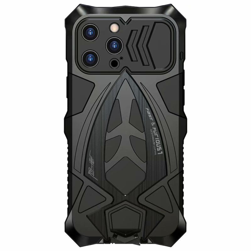 Cool Case Apple 13 Pro Max Race Car Fashion iPhone 13 Tough Cover Heavy Duty Metal Armor Camera Protector